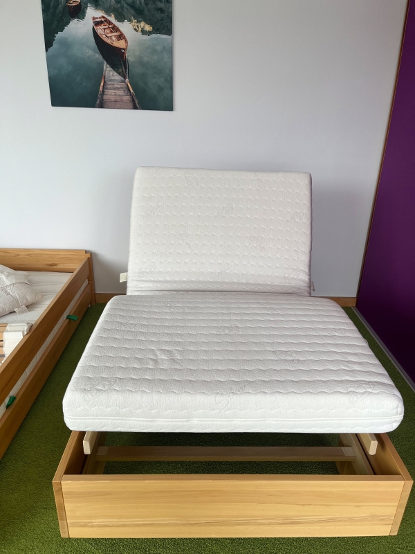 RELAX 2000 100x200 mit Fußteil elektromotorisch verstellbar von vorne undefined